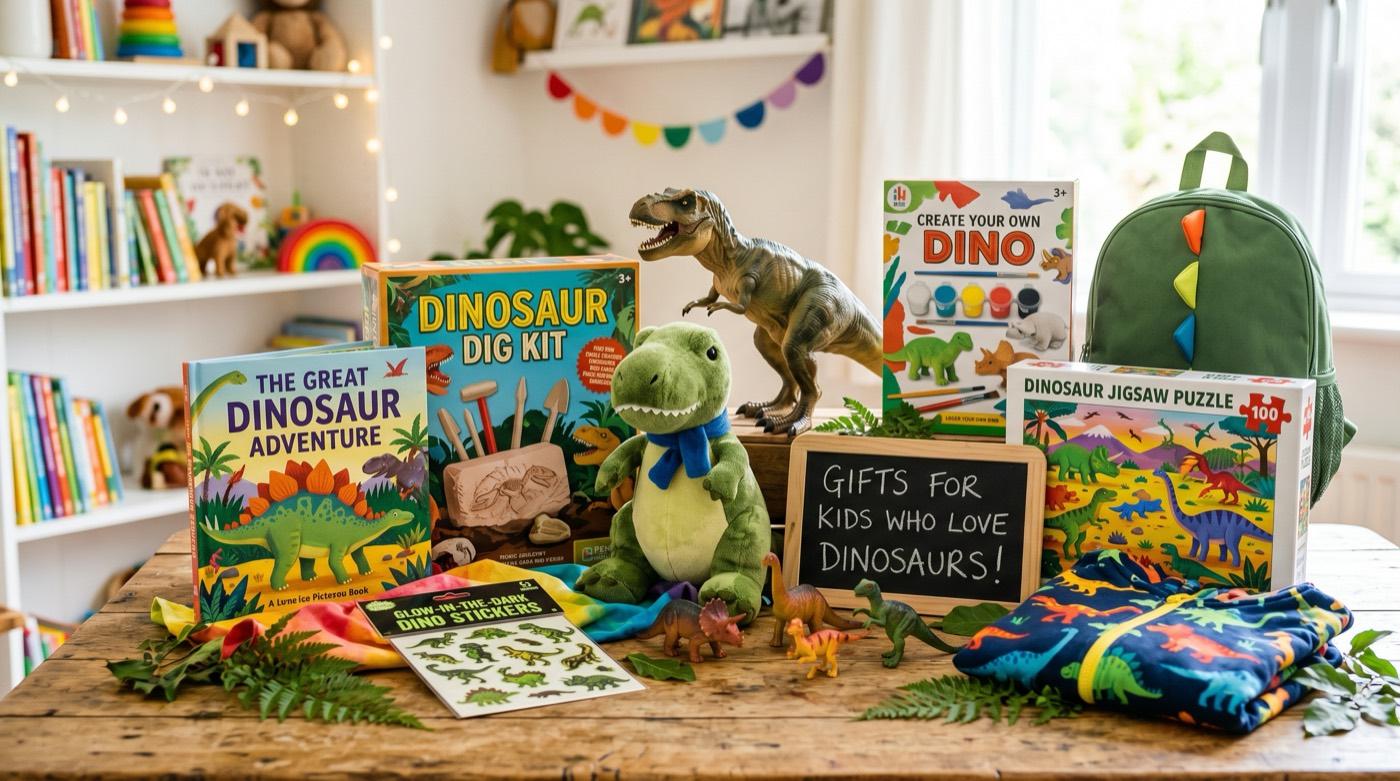 Gifts for kids who love dinosaurs